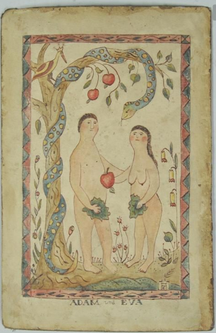 19th century, illustration to the German Bible